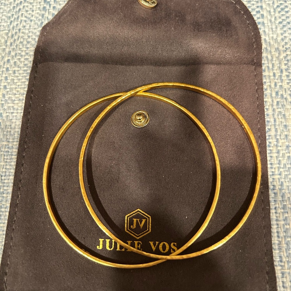 Julie Vos Gold Bracelet Duo